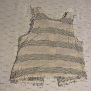 Stripped tank top